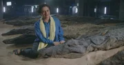 Ägyptologin Salima Ikram im Krokodilmuseum von Luxor