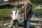 Fischzucht, Petra Bindseil und Moderator Axel Bulthaupt