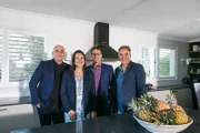(v.l.n.r.) Neale Whitaker; Vicki; Andrew Winter; Mark