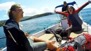 Per Boot geht es zurück in die Zivilisation.