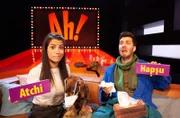 Clarissa und Tarkan klräen, wie man eigentlich auf Türkisch und auf Portugiesisch niest.