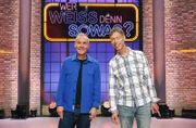 Die Kandidaten in dieser Sendung: Der Komiker Johann König (l.) und der Schauspieler und Komiker Martin Schneider (r.).