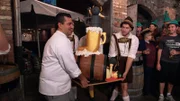 Buddy got the job of baking a giant beer cake for an American version of the Munich Oktoberfest.