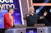 Die Kandidaten des Teams "Die Sendung mit der Maus": Moderator Ralph Caspers (l.) und Autor Armin Maiwald (M.).