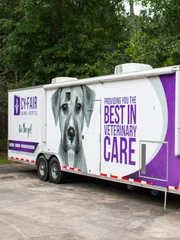 Cy Fair Animal Hospital Mobile Clinic.
