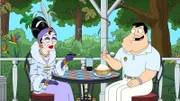 June Rosewood, l.; Stan, r.