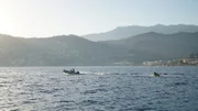 The Hammond family enjoying water sports on the Mediterranean Sea, as seen on Mediterranean Life