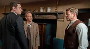 (v.l.n.r.) Will Davenport (Tom Brittney), Geordie Keating (Robson Green), Frank Martin (Adam Astill)