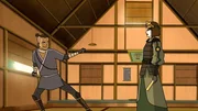 L-R: Sokka, Suki