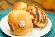 Berliner Pfannkuchen von der „Bäckerei & Konditorei Siebert“ in Berlin.