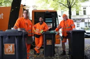 V.li.n.re.: Ralle (Jörn Hentschel), Tarik (Aram Arami) und Specki (Frank Kessler)
