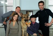 Kommissar Rex, Wofür Kinder leiden müssen. Im Bild: Martin Weinek, Elke Winkens, Vanessa Stroux, Alexander Pschill.