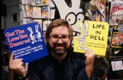 Los Angeles, CA - Matt Groening, Cartoonist and creator of the long-running animated TV comedy, The Simpsons.
