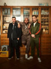 L-R: Kida Khodr Ramadan, Veysel Gelin und Frederick Lau