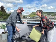 Rooftop-Bar mit Moselblick. Ehepaar Neugart hat ein verstaubtes Hotel grundlegend modernisiert.