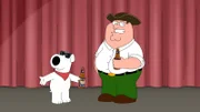 Brian Griffin (l.); Peter Griffin (r.)