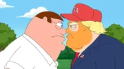 Peter Griffin (l.); Eric Trump (r.)