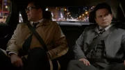 Dr. Jason Bull (Michael Weatherly, l.); Benny Colón (Freddy Rodríguez, r.)