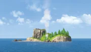 Auf Pontypandy Eiland sind Rauchzeichen zu sehen.