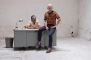 L-R: Cristobal Sifuentes (Michael Irby), NoHo Hank (Anthony Carrigan)