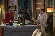 (v.l.n.r.) Franco Wicks (Jermaine Fowler); Tavi (Shamikah Martinez); Zale (Reggie De Leon)