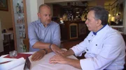 Die Zusammenarbeit mit dem temperamentvollen Stefano (r.) gestaltet sich für Sternekoch Frank Rosin (l.) nicht immer einfach. Können sie trotzdem die Osteria "Stefano & Eva" retten?