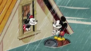 L-R: Minnie Mouse, Mickey Mouse