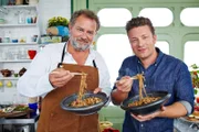 Hugh Bonneville (l.), Jamie
