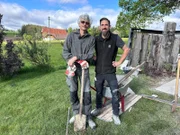 Ralf (l.) und Gunnar