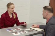 L-R: Kristin Lord (Danie Friesen), Detective C. Rodriguez (David Thompson)