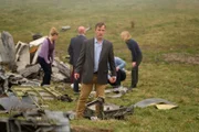 REENACTMENT - With some people on board surviving the crash of Ansett New Zealand Flight 703, passenger William McGrory (played by Benjamin James) tries to figure out what to do next.