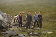 REENACTMENT - The survivors of downed Ansett New Zealand Flight 703.