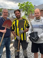 V.l.: Viktor, Claus und Andi