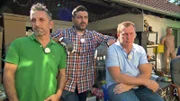 Auf die Trödelexperten Mauro (li.), Sükrü und Otto wartet eine große Herausforderung