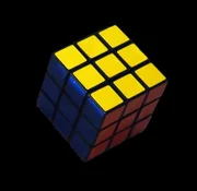 Rubik's Cube, a 3-D combination puzzle.