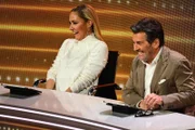 Janine Kunze (l.); Thomas Anders (r.)