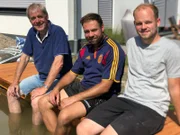 V.l.: Viktor, Claus und Andi