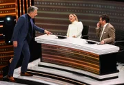 (v.l.n.r.) Jörg Pilawa: Janine Kunze; Thomas Anders
