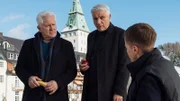 Münchner Ermittler untersuchen Todesfall bei Schachturnier in den Alpen: Miroslav Nemec als Ivo Batic, Udo Wachtveitl als Franz Leitmayr, Ferdinand Hofer als Kalli Hammermann