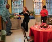 v.li.: Mr. Johnson (William Stanford Davis), Melissa Schemmenti (Lisa Ann Walter), Barbara Howard (Sheryl Lee Ralph)