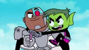 v.li.: Cyborg, Beast Boy
