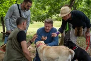 V.l.: Fred Sirieix, Gordon Ramsay, Gino D'Acampo