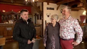 Konrad (l.), Iris und Uwe