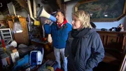 Trödelprofi Mauro Corradino und Andrea