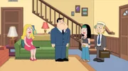 (v.l.n.r.) Francine; Stan; Hayley; Jeff