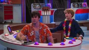 L-R: Captain Man / Ray Manchester (Cooper Barnes), Henry Hart (Jace Norman)