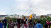 Kinderlebensraum Hofburg im Volksgarten.