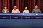 Die Kandidaten (v.l.n.r. am Panel): Beate Okurowski, Holger Rohland, Rebecca Beck und Michael Schüßler.