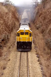 Der Shongololo Express in Zimbabwe.