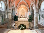 (v.li.): Johann-Philipp Spiegelfeld mit Franz Spiegelfeld.